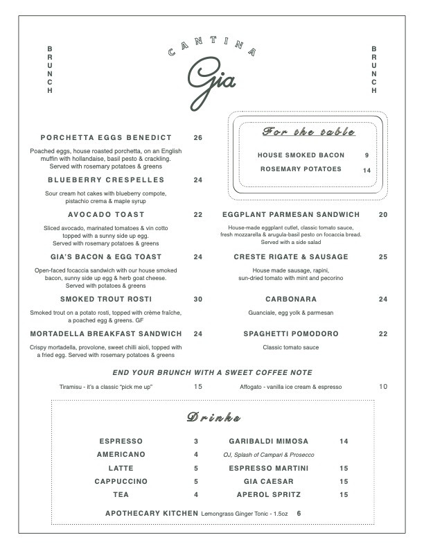 Brunch 2026 Current MARCH 2026