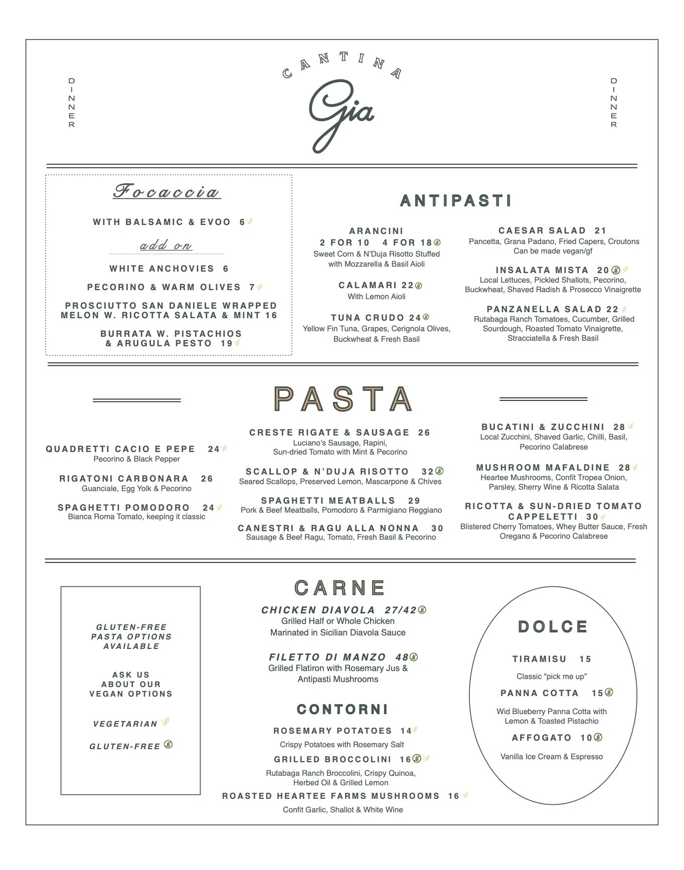 Gia Menu Aug 7 2025