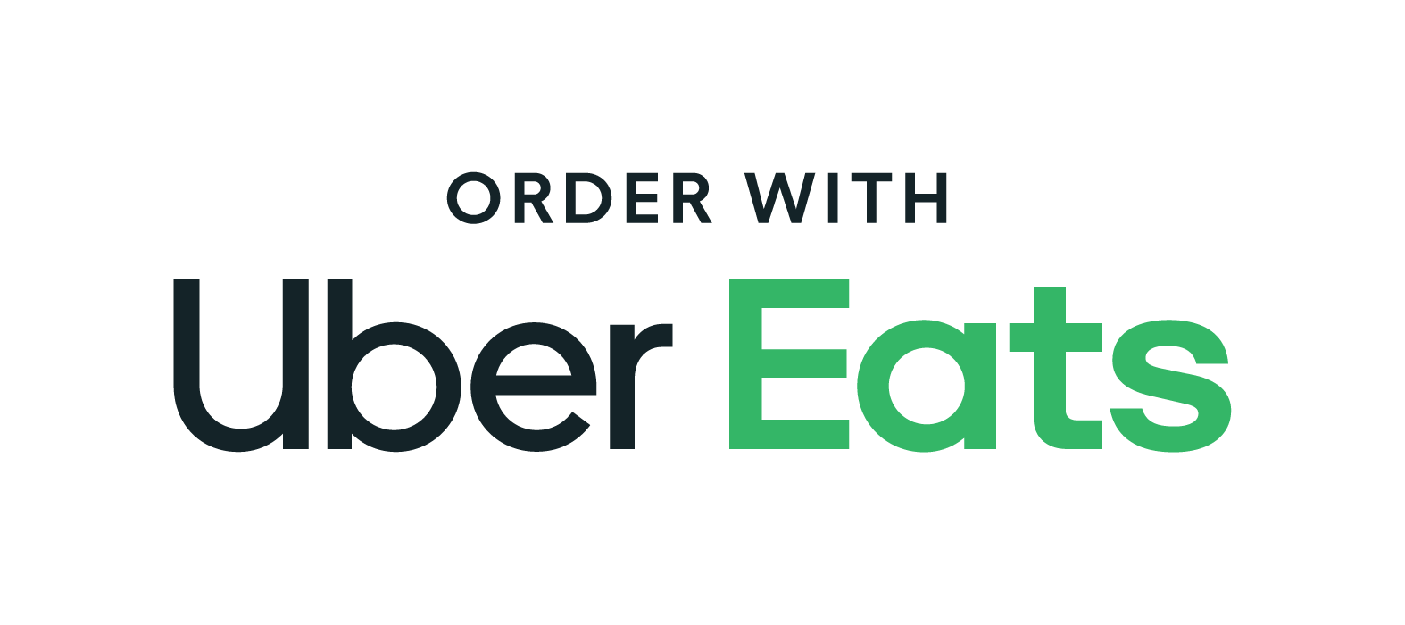 English Order with horizontal light Pepper Eats Green centered white